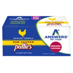 Answers Pet Food Detailed Chicken Formula For Dogs - Patties