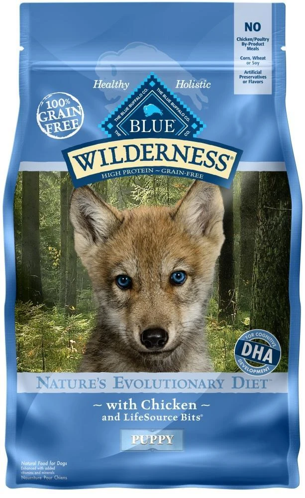 Blue Buffalo Wilderness Puppy Grain Free Chicken Dry Food 3 Blue Buffalo Wilderness Puppy Grain Free Chicken Dry Food