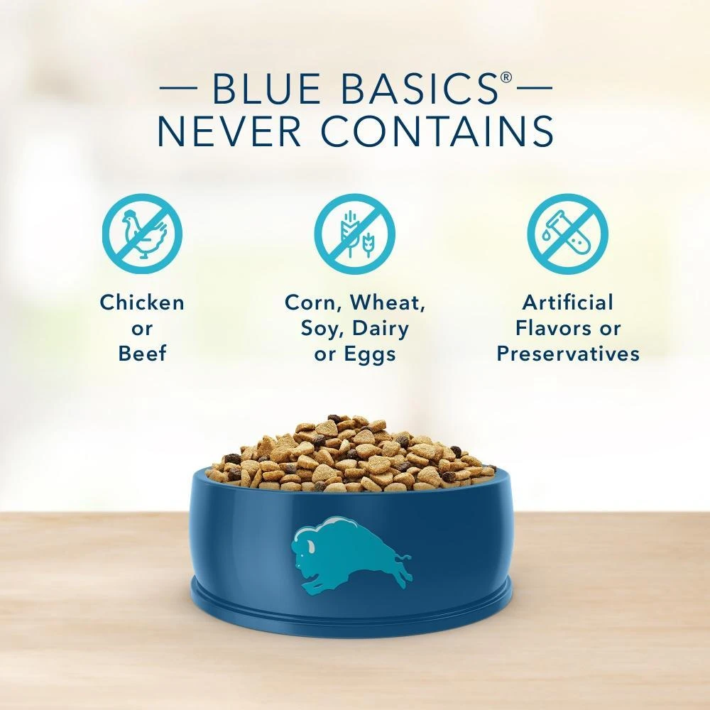 Blue Buffalo Basics Grain Free Adult Salmon & Potato Recipe Dry Dog Food 9 Blue Buffalo Basics Grain Free Adult Salmon & Potato Recipe Dry Dog Food - Image 7