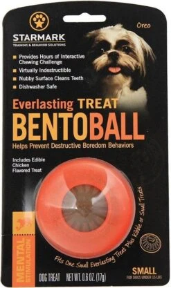Starmark Everlasting Treat Bento Ball Dog Chew Toy -Tropiclean Sales Store 38048 3