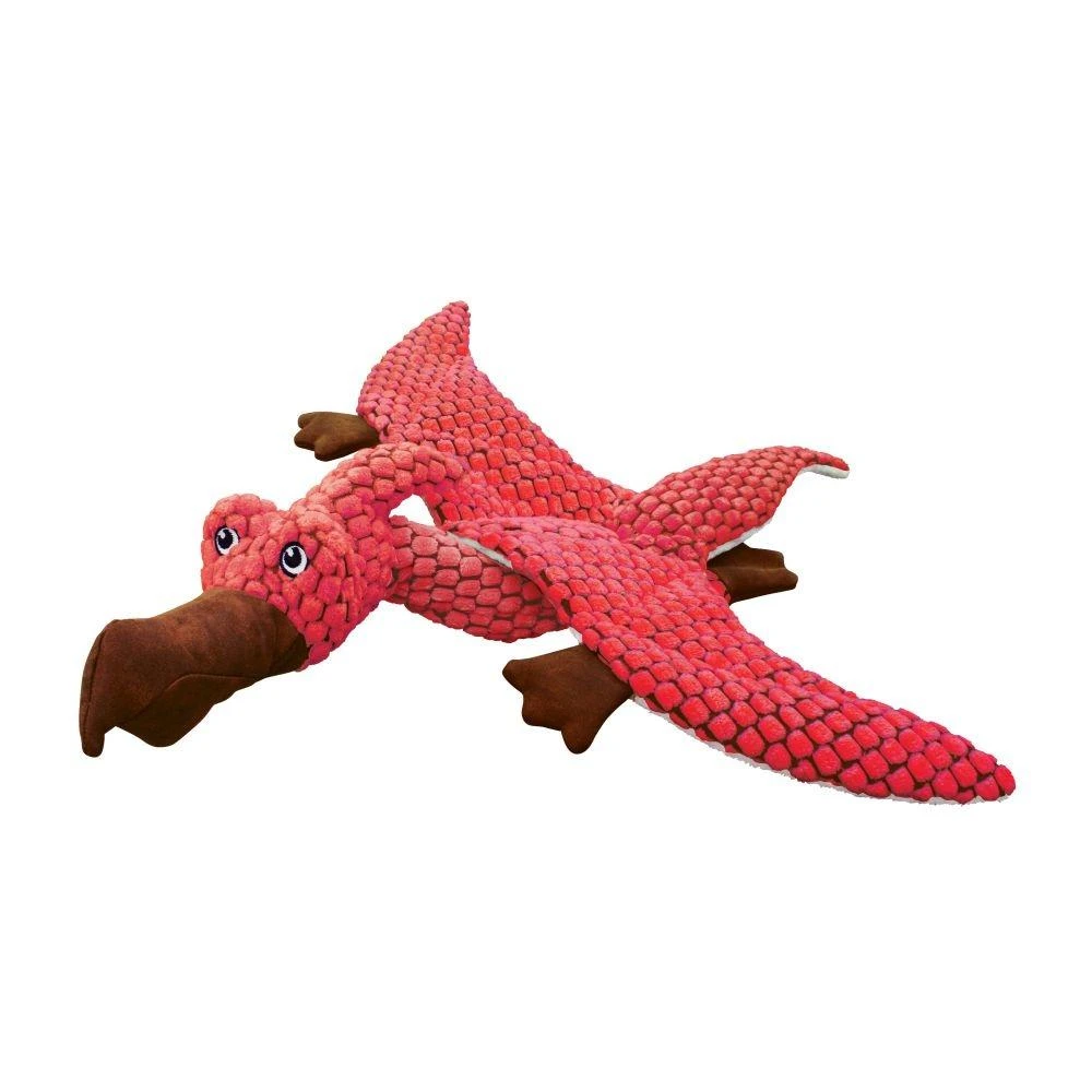 KONG Dynos Pterodactyl Plush Dog Toy 3 KONG Dynos Pterodactyl Plush Dog Toy