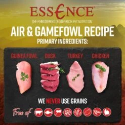Essence Grain Free Air & Gamefowl Recipe Dry Dog Food 7 Essence Grain Free Air & Gamefowl Recipe Dry Dog Food -Tropiclean Sales Store 43204 1576255764