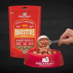 Stella & Chewy's Stella's Solutions Grain Free Digestive Boost Grass Fed Beef Dinner Morsels Freeze-Dried Raw Dog Food 8 Stella & Chewy's Stella's Solutions Grain Free Digestive Boost Grass Fed Beef Dinner Morsels Freeze-Dried Raw Dog Food -Tropiclean Sales Store 43401 1560967859