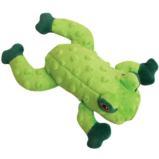 Snugarooz Lilly The Frog Plush Dog Toy 3 Snugarooz Lilly The Frog Plush Dog Toy