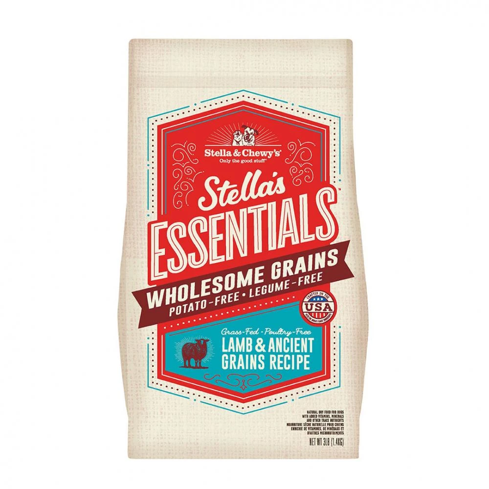 Stella & Chewy's Stella's Essentials Grass-Fed Lamb & Ancient Grains Recipe Dry Dog Food 3 Stella & Chewy's Stella's Essentials Grass-Fed Lamb & Ancient Grains Recipe Dry Dog Food