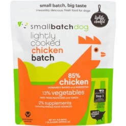 Smallbatch Chickenbatch Lightly Cooked Dog Food -Tropiclean Sales Store Photo06 750