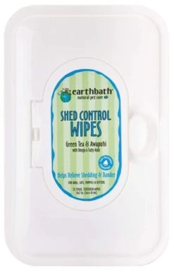 Earthbath Shed Control Wipes