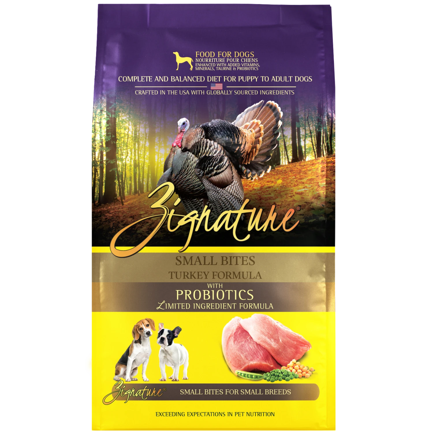 Zignature Small Bites Turkey Formula Dry Dog Food 3 Zignature Small Bites Turkey Formula Dry Dog Food