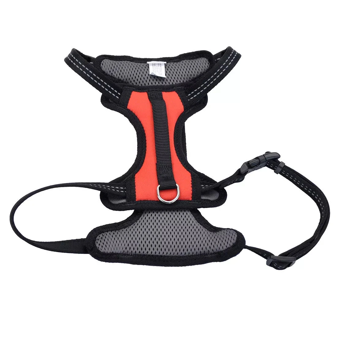 Coastal Pet Products Reflective Control Handle Harness Large, Red 3 Coastal Pet Products Reflective Control Handle Harness Large, Red