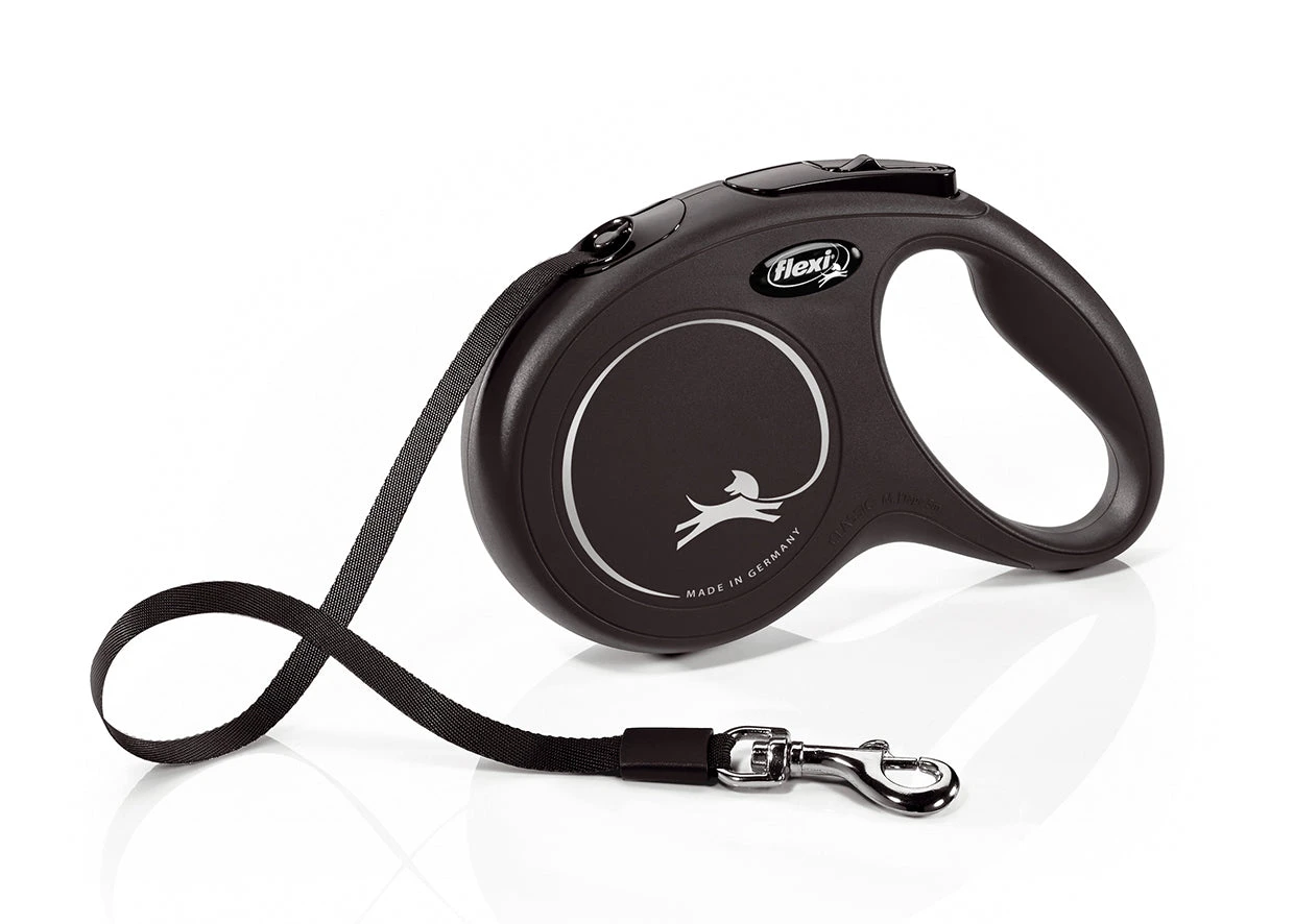 Flexi New Classic M Tape 5 M Retractable Dog Leash 3 Flexi New Classic M Tape 5 M Retractable Dog Leash
