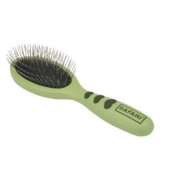 Safari Wire Pin Brush With Plastic Handle