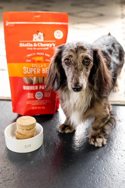 Stella & Chewy's Stella's Super Beef Freeze-Dried Dinner Patties Dog Food 8 Stella & Chewy's Stella's Super Beef Freeze-Dried Dinner Patties Dog Food - Image 6