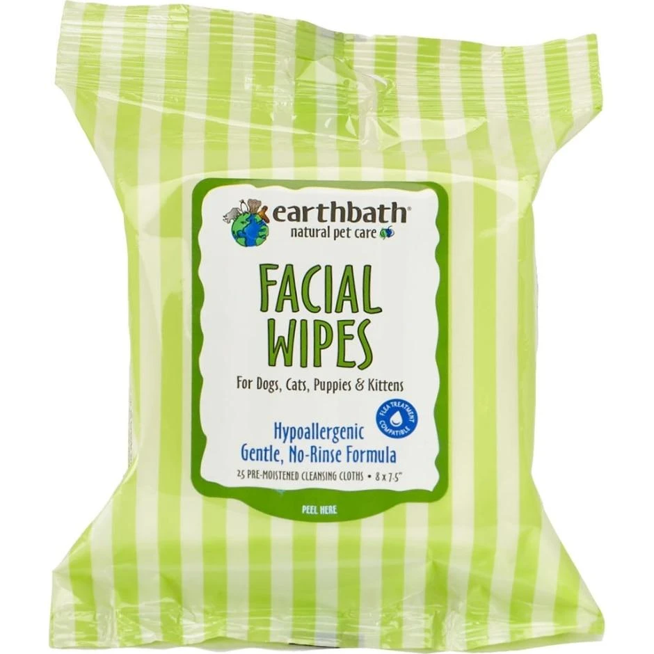 EARTHBATH HYPOALLERGENIC FACIAL WIPES 3 EARTHBATH HYPOALLERGENIC FACIAL WIPES